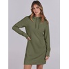image:imageANRABESS Hoodie Dress for Women Long Sleeve Sweatshirt Dresses with PocketsOlive Drab
