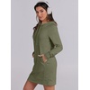 image:imageANRABESS Hoodie Dress for Women Long Sleeve Sweatshirt Dresses with PocketsOlive Drab