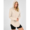 image:imageANRABESS Hoodies for Women Waffle Knit Oversized SweatshirtBeige
