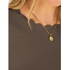 image:imageANRABESS Long Sleeve Sweaters for Women Scalloped Lightweight Fall OutfitsNutmeg