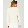 image:imageANRABESS Long Sleeve Sweaters for Women Scalloped Lightweight Fall OutfitsWhite
