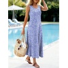 image:imageANRABESS Maxi Dresses for Women Summer Casual Tank DressBlue White Floral
