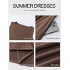 image:imageANRABESS Maxi Dresses for Women Summer Casual Tank DressCoffee