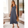 image:imageANRABESS Maxi Dresses for Women Summer Casual Tank DressDeep Grey
