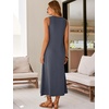 image:imageANRABESS Maxi Dresses for Women Summer Casual Tank DressDeep Grey