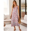 image:imageANRABESS Maxi Dresses for Women Summer Casual Tank DressFloral Blue Pink