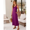 image:imageANRABESS Maxi Dresses for Women Summer Casual Tank DressFuchsia