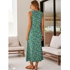 image:imageANRABESS Maxi Dresses for Women Summer Casual Tank DressGreen White Purple Floral