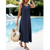 image:imageANRABESS Maxi Dresses for Women Summer Casual Tank DressNavy Blue