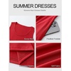 image:imageANRABESS Maxi Dresses for Women Summer Casual Tank DressRed