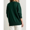 image:imageANRABESS Oversized Sweaters for Women Batwing Fall OutfitsDark Green