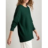 image:imageANRABESS Oversized Sweaters for Women Batwing Fall OutfitsDark Green