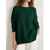 image:imageANRABESS Oversized Sweaters for Women Batwing Fall OutfitsDark Green