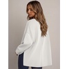 image:imageANRABESS Oversized Sweatshirt for Women Fall lightweight Air Layer TopsWhite