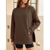 image:imageANRABESS Oversized Sweatshirt for Women Fleece Fall OutfitsCoffee