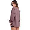 image:imageANRABESS Oversized Sweatshirt for Women Off the Shoulder V Neck Sweater TopLight Purple