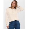 image:imageANRABESS Ribbed Long Sleeve Henley Shirts for WomenBeige
