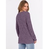 image:imageANRABESS Ribbed Long Sleeve Henley Shirts for WomenPurple