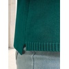 image:imageANRABESS Short Sleeve Sweater for Women Oversized Lightweight Casual Work Top Shirts Knit Crewneck 2026 Summer Fall OutfitsGreen