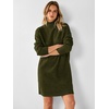 image:imageANRABESS Sweater Dress for Women Fall Oversized Crewneck Long Sleeve DressArmy Green