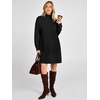 image:imageANRABESS Sweater Dress for Women Fall Oversized Crewneck Long Sleeve DressBlack