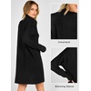 image:imageANRABESS Sweater Dress for Women Fall Oversized Crewneck Long Sleeve DressBlack