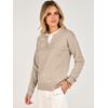 image:imageANRABESS Sweaters for Women 2026 Fall Long Sleeve Lightweight Pullover TopsAlmond