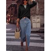 image:imageANRABESS Sweaters for Women 2026 Fall Long Sleeve Lightweight Pullover TopsBlack