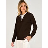 image:imageANRABESS Sweaters for Women 2026 Fall Long Sleeve Lightweight Pullover TopsCoffee