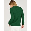 image:imageANRABESS Sweaters for Women Polo Collared Knit Long Sleeve PulloverForest Green