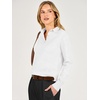image:imageANRABESS Sweaters for Women Polo Collared Knit Long Sleeve PulloverWhite
