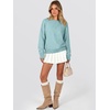 image:imageANRABESS Sweaters for Women Trendy 3D Floral Knit 2026 Fall Fashion OutfitsBlue