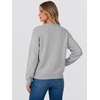 image:imageANRABESS Sweaters for Women Trendy 3D Floral Knit 2026 Fall Fashion OutfitsGrey