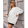 image:imageANRABESS Sweatshirt for Women Crewneck Fleece 2026 Fall OutfitsLight Grey