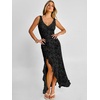 image:imageANRABESS Wedding Guest Dresses for Women Mesh Semi Formal Maxi DressBlack