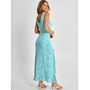 image:imageANRABESS Wedding Guest Dresses for Women Mesh Semi Formal Maxi DressLight Blue