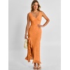 image:imageANRABESS Wedding Guest Dresses for Women Mesh Semi Formal Maxi DressOrange