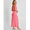 image:imageANRABESS Wedding Guest Dresses for Women Mesh Semi Formal Maxi DressPink