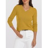 image:imageANRABESS Women 100 Wool Long Sleeve Sweaters Fall Business Casual Outfits