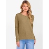 image:imageANRABESS Women 100 Wool Long Sleeve Sweaters Fall Business Casual OutfitsTan