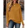 image:imageANRABESS Women Fall Oversized Long Batwing Sleeve Ribbed SweatersYellow