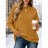 image:imageANRABESS Women Fall Oversized Long Batwing Sleeve Ribbed SweatersYellow