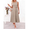 image:imageANRABESS Women Formal Sleeveless Midi DressBeige