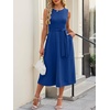 image:imageANRABESS Women Formal Sleeveless Midi DressRoyal Blue