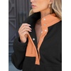 image:imageANRABESS Women Fuzzy Fleece Pullover Sherpa Jacket Sweatshirt with PocketsCream White