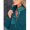 image:imageANRABESS Women Fuzzy Fleece Pullover Sherpa Jacket Sweatshirt with PocketsCyan