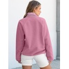 image:imageANRABESS Women Fuzzy Fleece Pullover Sherpa Jacket Sweatshirt with PocketsPink
