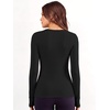 image:imageANRABESS Women Lightweight Wool Blend Fall Sweater Top Long Sleeve ShirtsBlack