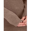 image:imageANRABESS Women Long Sleeve Knit Top Fall Lightweight Fitted Sweater ShirtsBrown