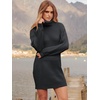 image:imageANRABESS Women Oversized Cowl Neck Fall Long Sleeve Sweater DressBlack